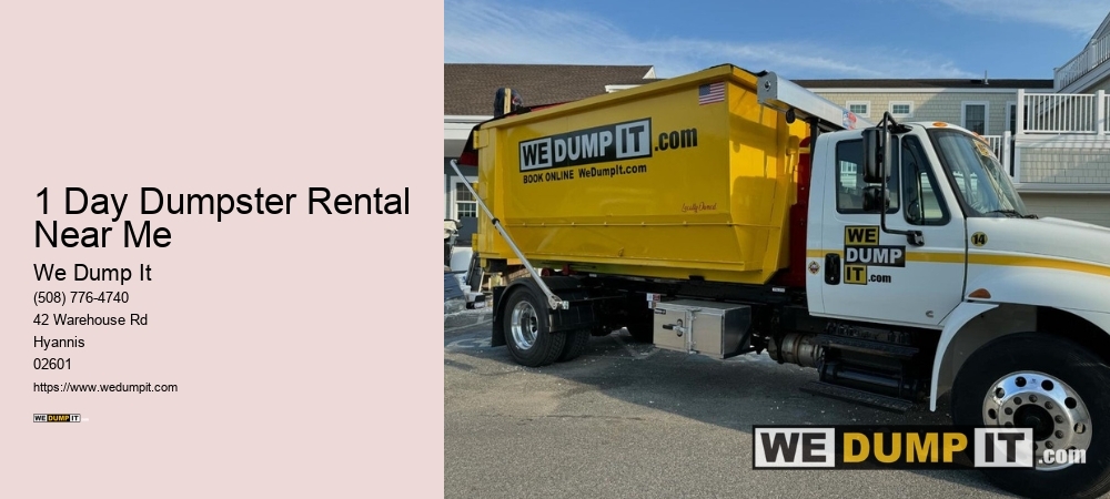 We Dump It Dumpster Rentals