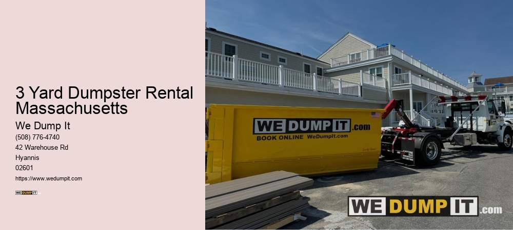 3 Yard Dumpster Rental Massachusetts