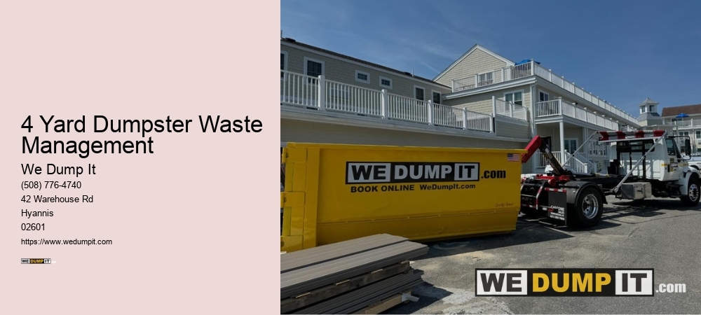 4 Yard Dumpster Waste Management