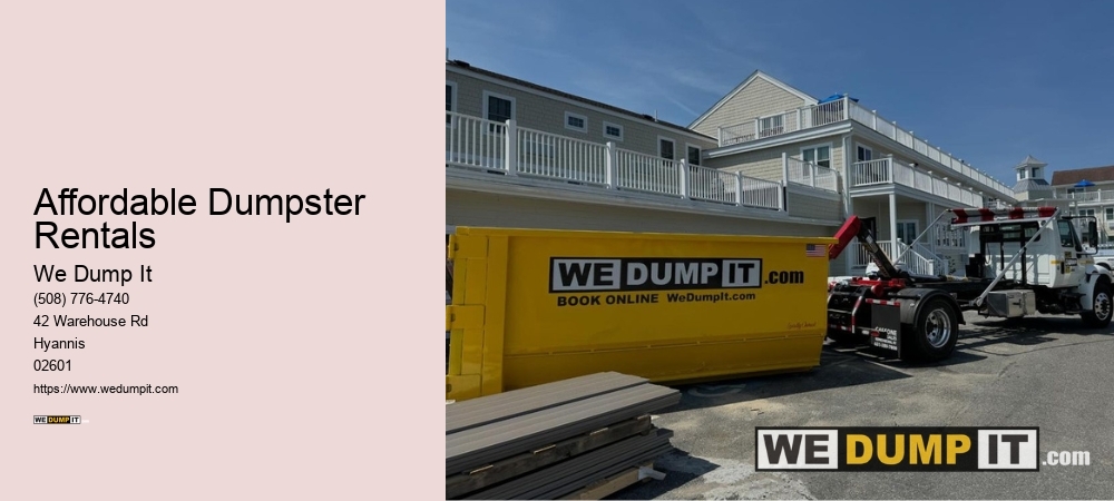 Affordable Dumpster Rentals