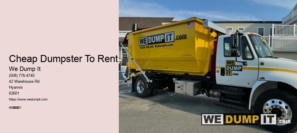 Junk It Dumpster Rental