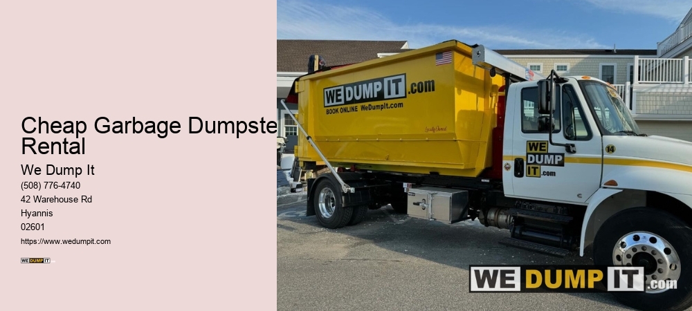 5 Yard Dumpster Rental Near Me