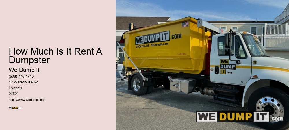 Cheap Dumpster Rental Hyannis MA