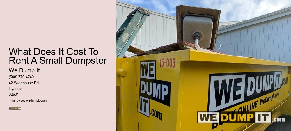 1 Week Dumpster Rental